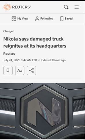 Nikola - Reuters - Damaged Truck.JPG